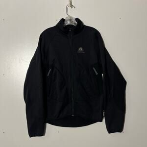 VTG Nike ACG Therma Fit Oregon Series Black Full Zip Outerwear Jacket Men’s M